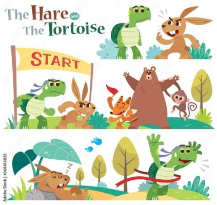  “The Race Between the Hare and the Tortoise”：關於速度與智慧的寓言故事！